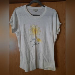 Loft Short Sleeve Top Size Medium